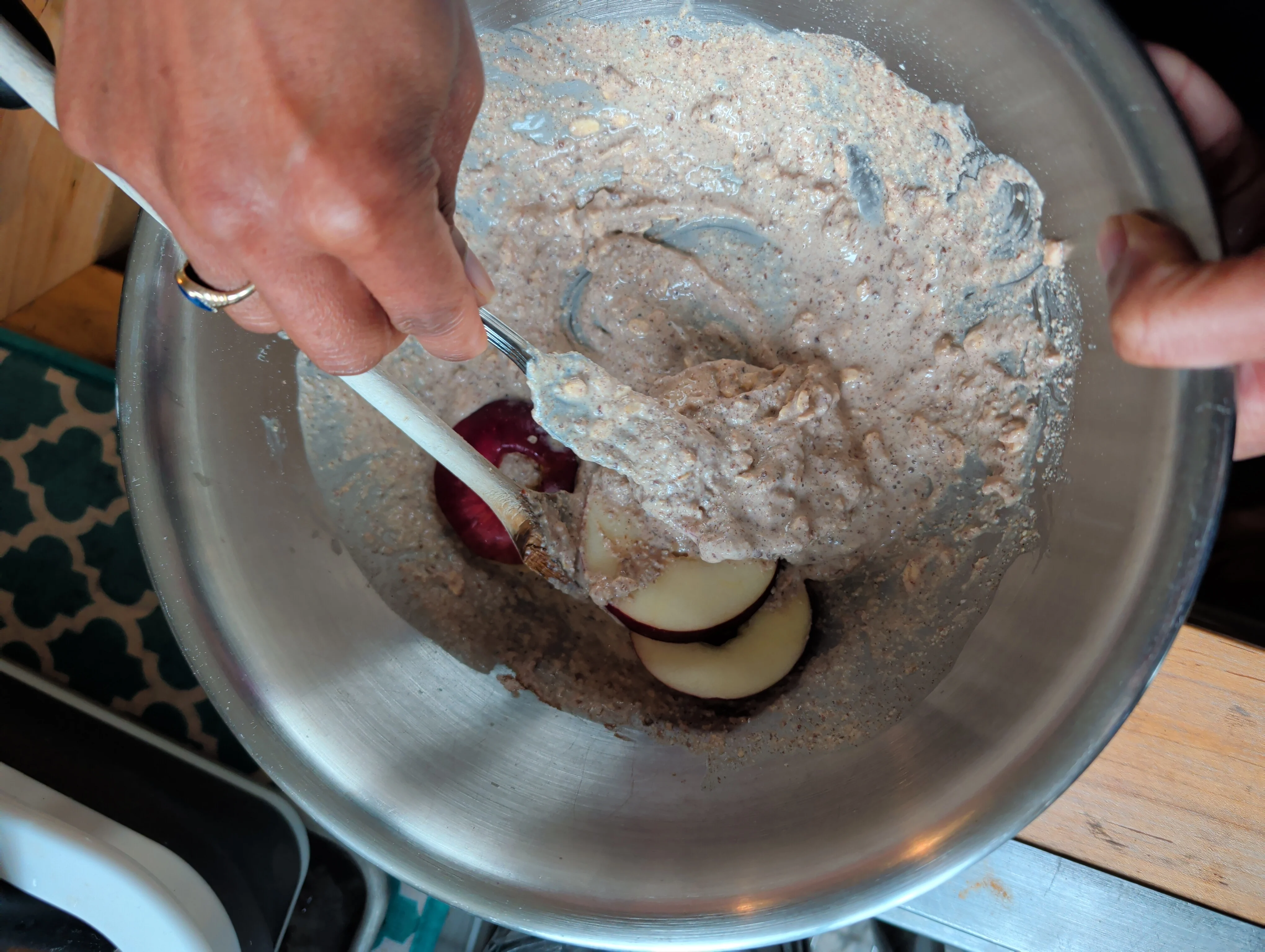Étape 2: enrober les fruits