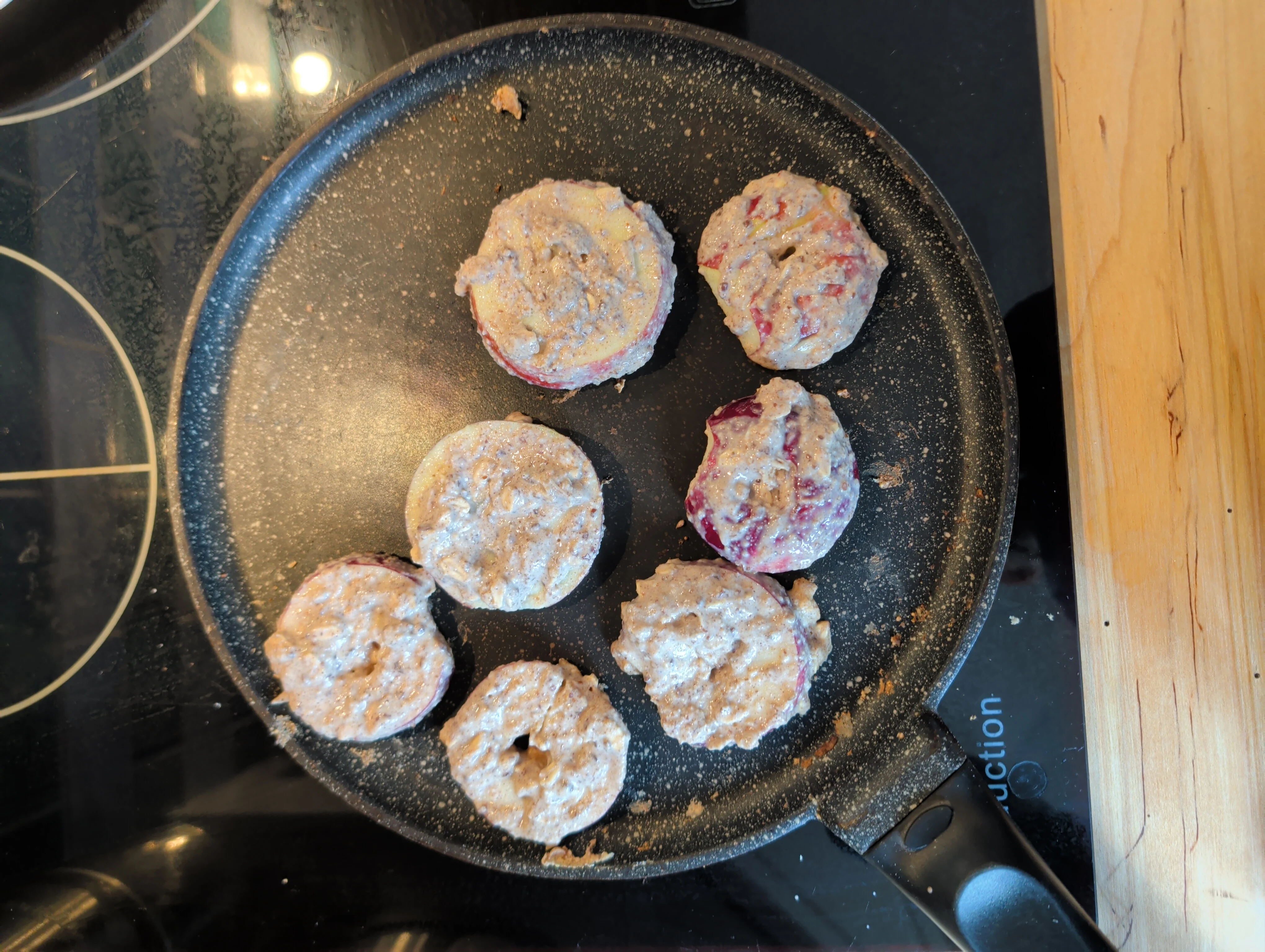 Étape 3: début de cuisson